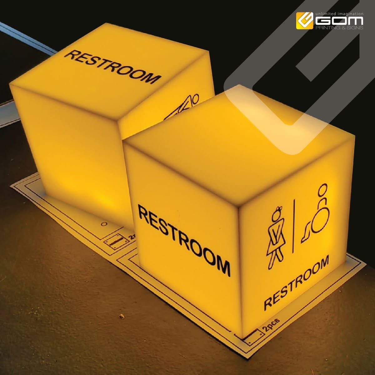 Acrylic Light Box Sign