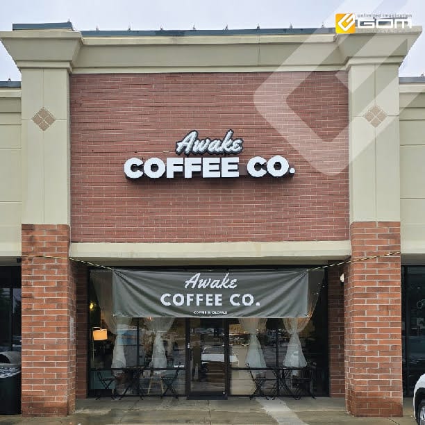 Awake Coffee — Channel Letters