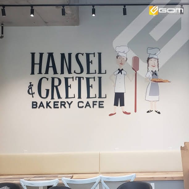 Hansel & Gretel Atlanta — Indoor Sign