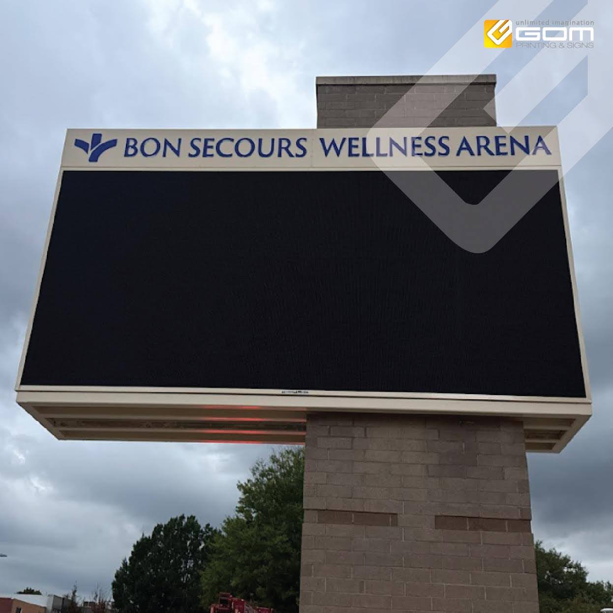 Bon Secours Wellness Arena — EMC Monument