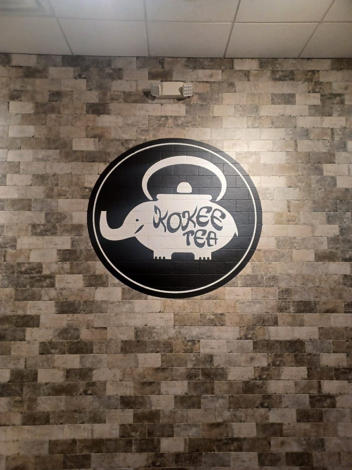 Kokee Tea — Painted Wall Logo