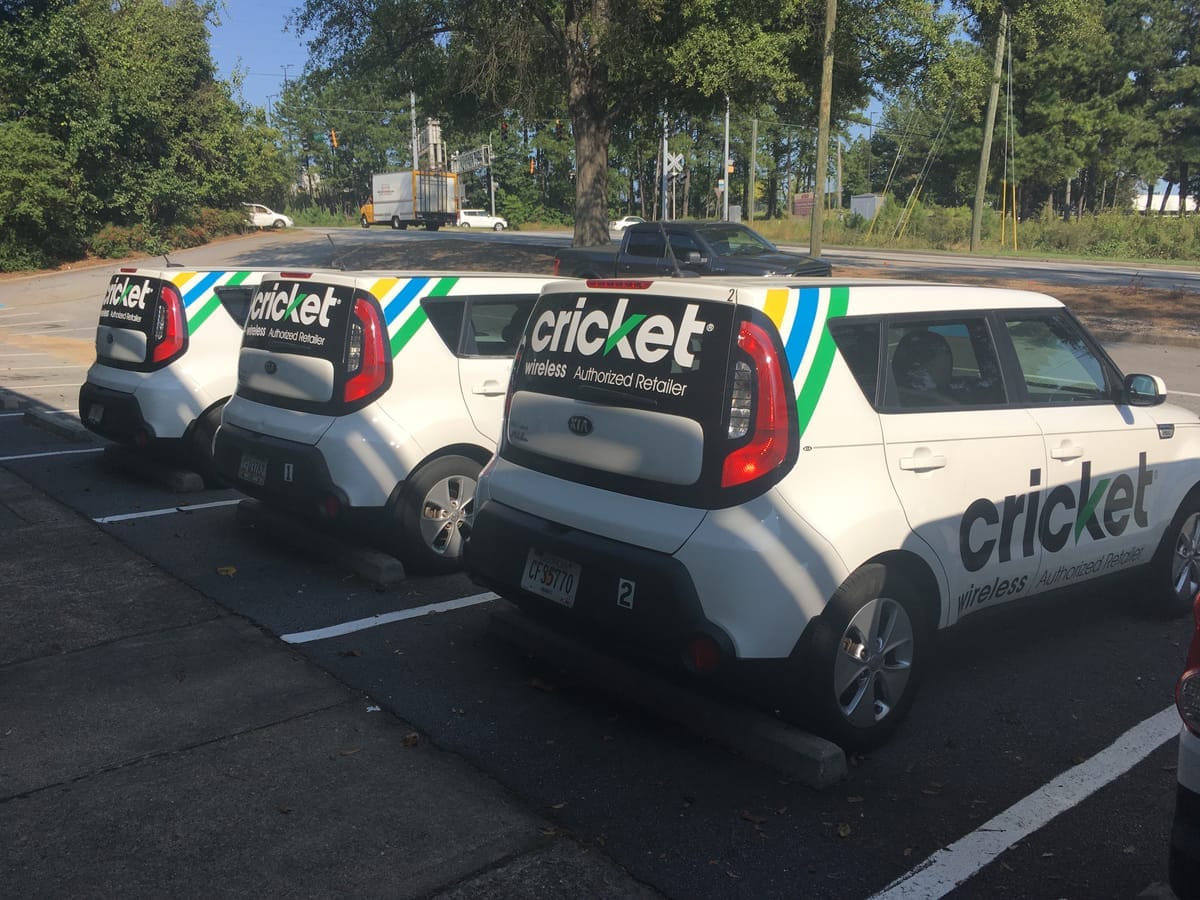 Cricket Wireless — Fleet Wraps