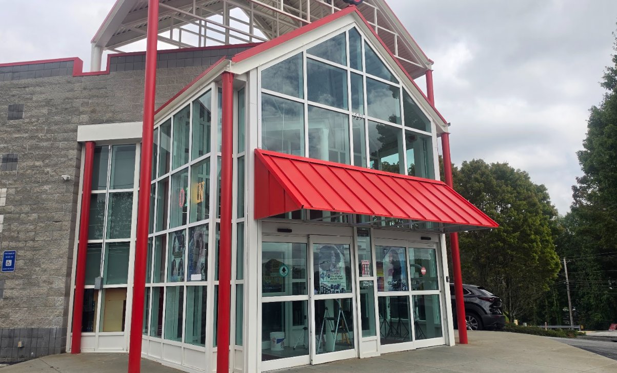 Storefront — Standing-Seam Metal Awning